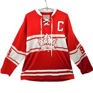 Vintage 70s‎ Geometric Button Down Shirt Blue White Retro Mens